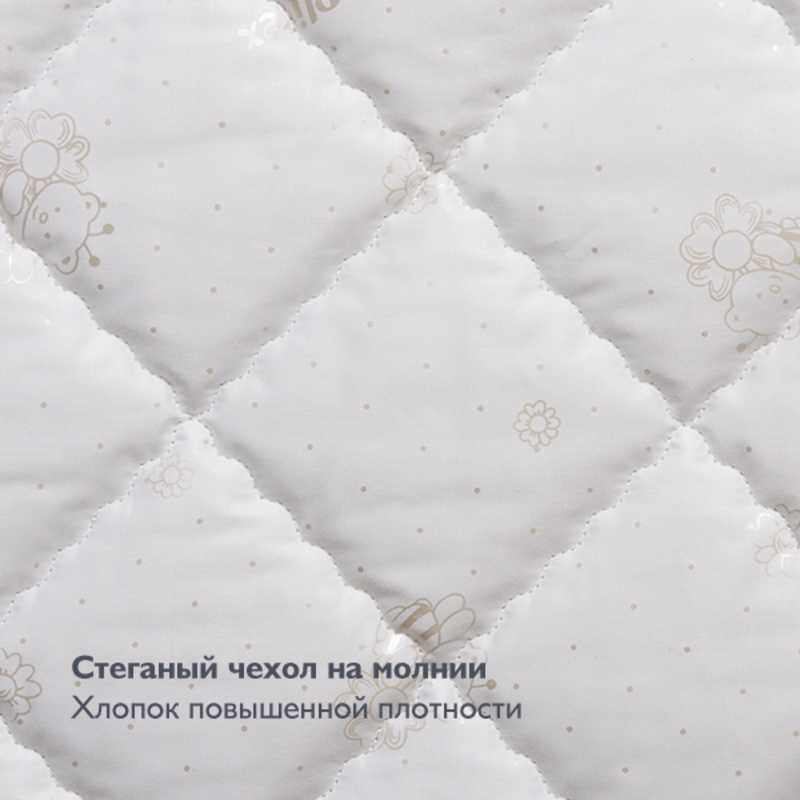 Матрац детский Plitex Flex Cotton Ring - 740х740 мм ФК-02/2