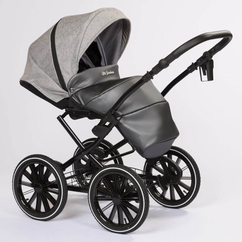Коляска Mr Sandman Apollo Classic Эко Кожа 50% (2 в 1) – GSE20